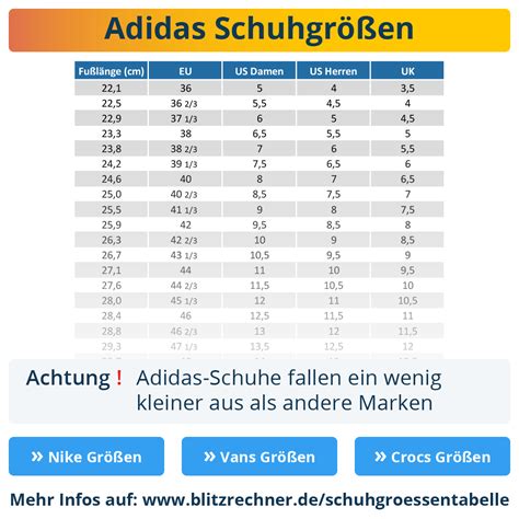 adidas damen schuhgrößen tabelle|adidas größen tabelle kinder.